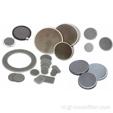 Extruder Screen Pack Filter Disc